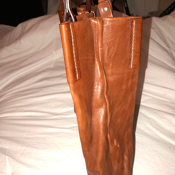Peruzzi Firenze Fine Leather Italian Brown Purse - Picture 5 of 8